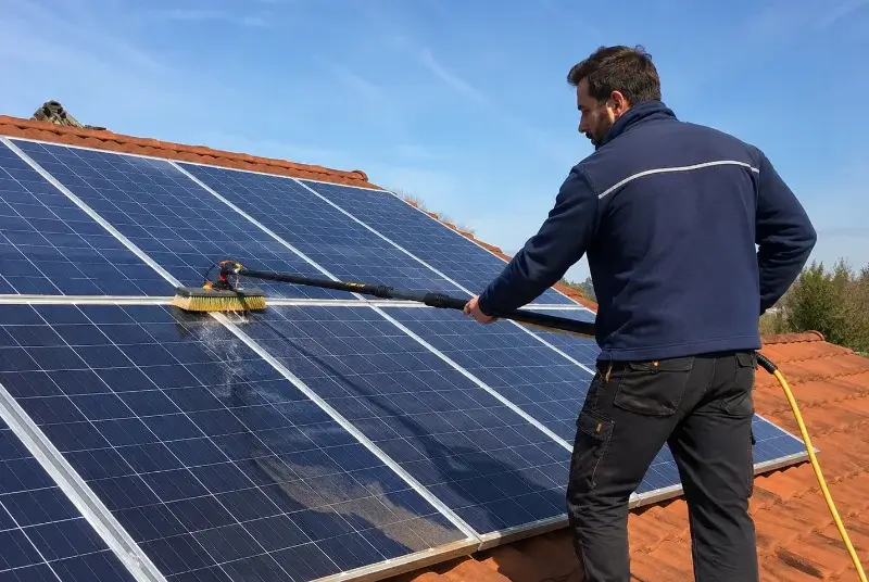 Nettoyage et entretien de panneaux solaires à Boeil-Bezing